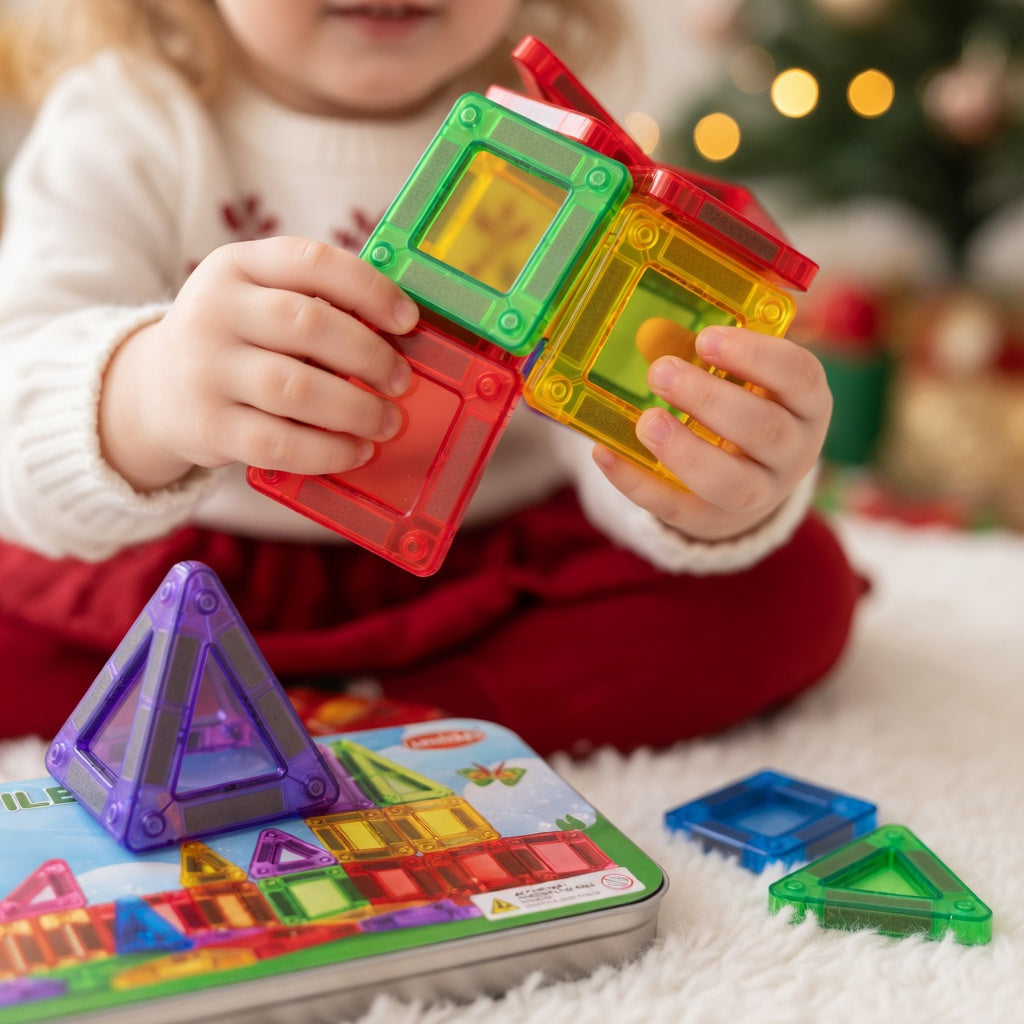 Kids need quiet, portable creative play